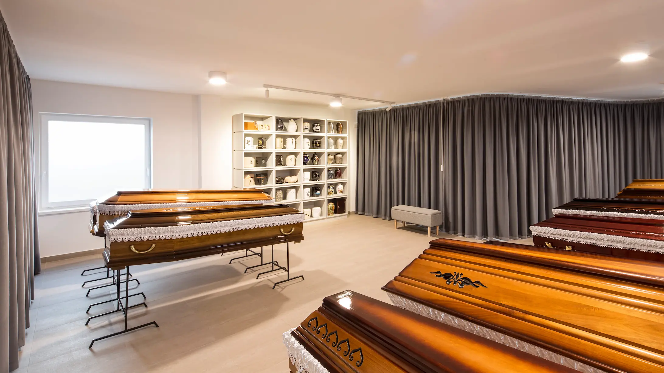 Nyíregyházi kegyeleti iroda belső tér